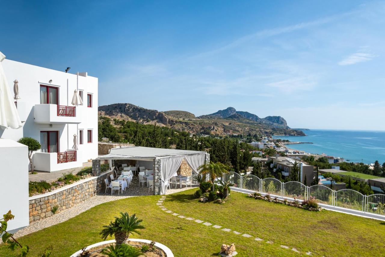Bella Vista Stegna Aparthotel Archangelos  Luaran gambar