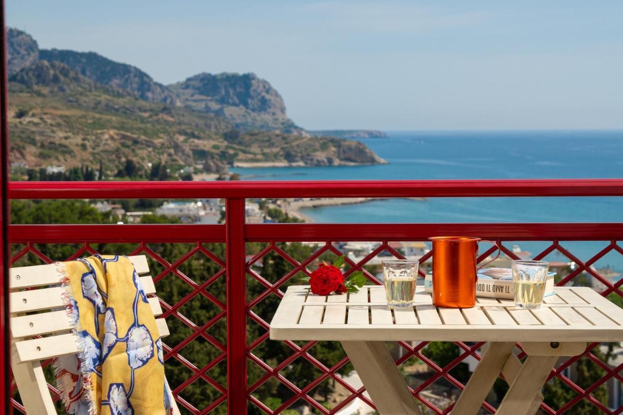 Bella Vista Stegna Aparthotel Archangelos  Luaran gambar