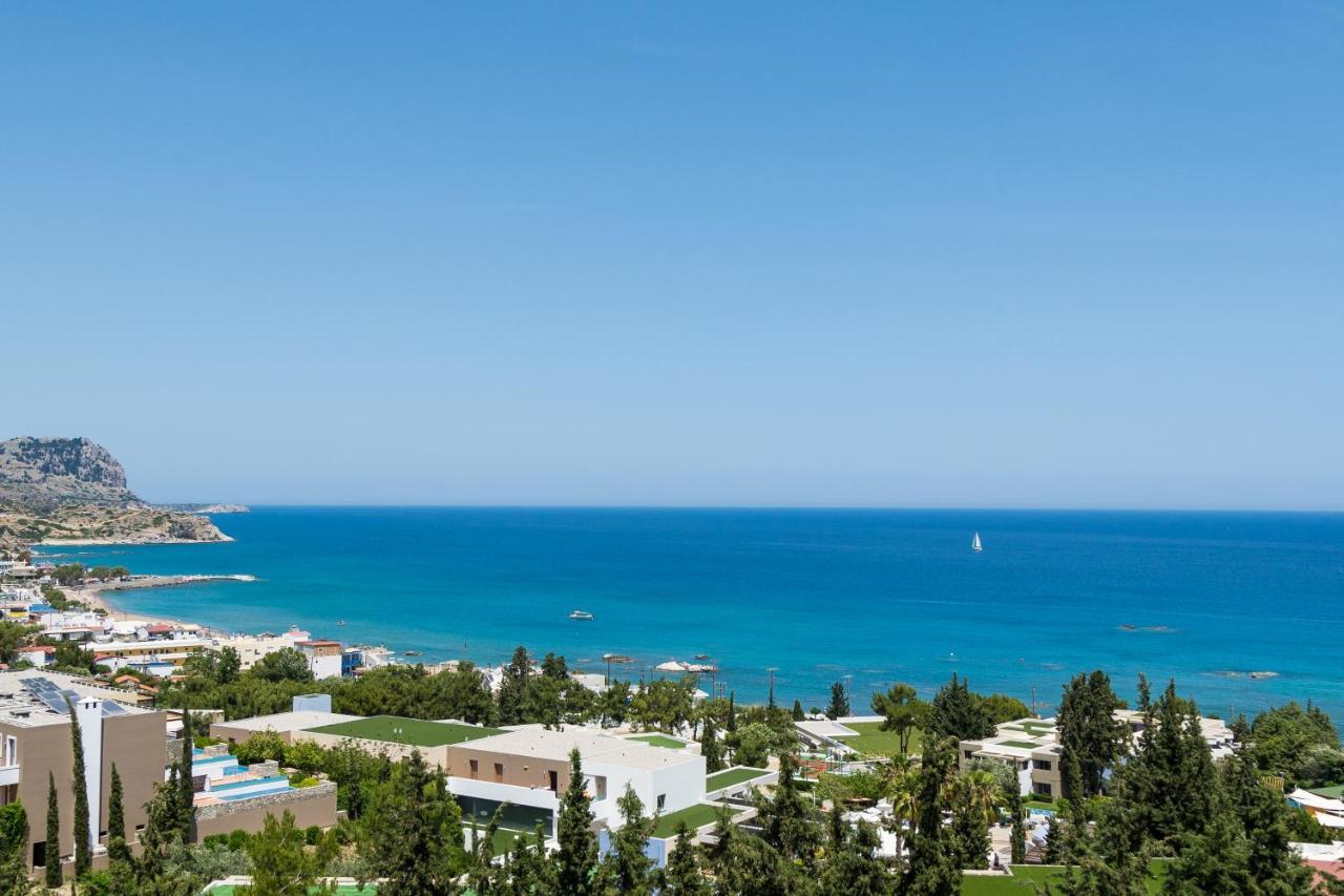 Bella Vista Stegna Aparthotel Archangelos  Luaran gambar