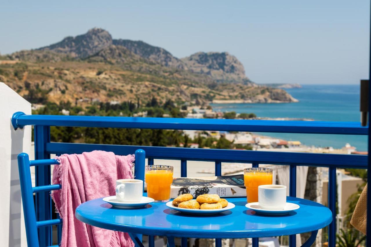 Bella Vista Stegna Aparthotel Archangelos  Luaran gambar