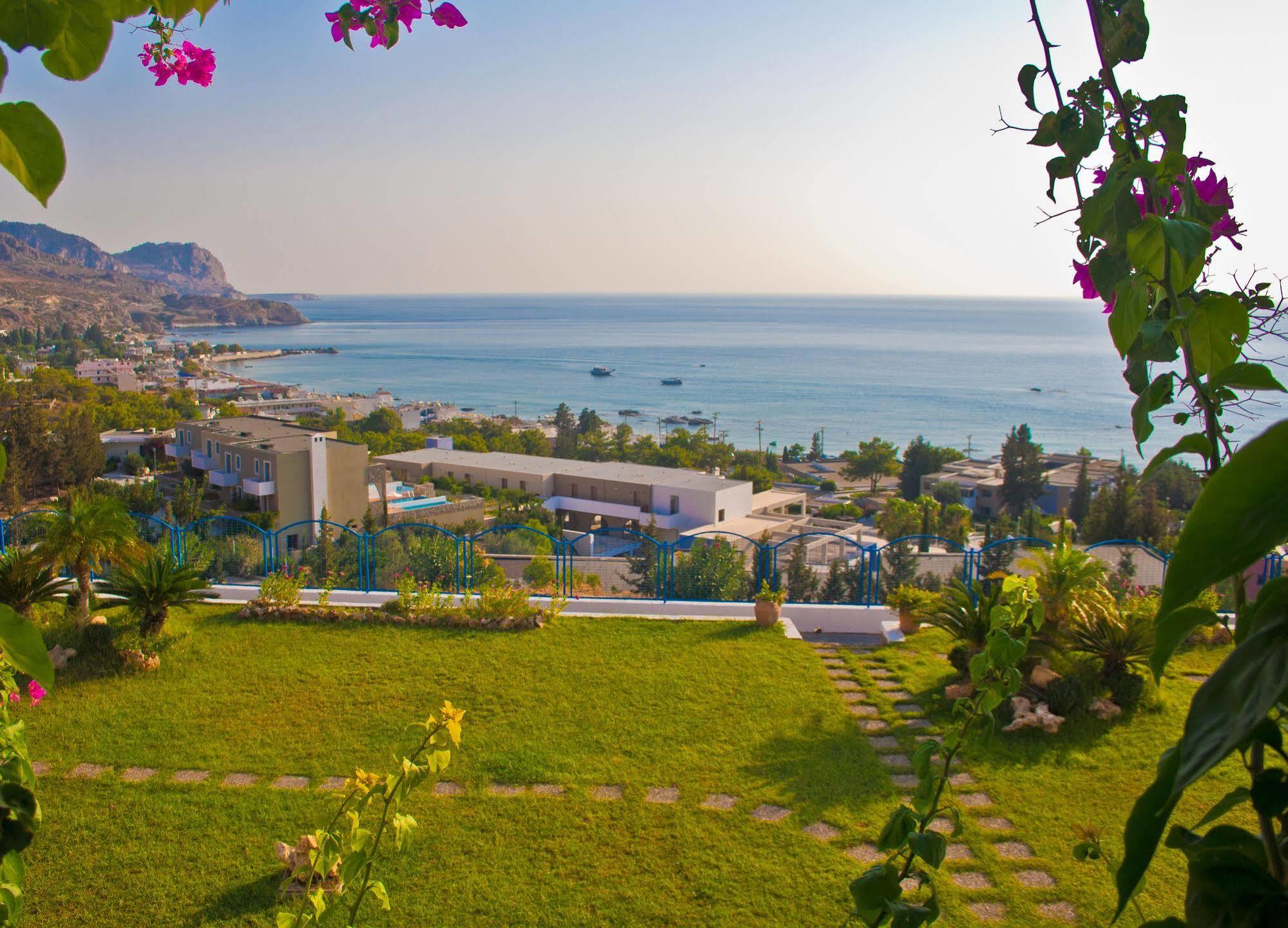 Bella Vista Stegna Aparthotel Archangelos  Luaran gambar