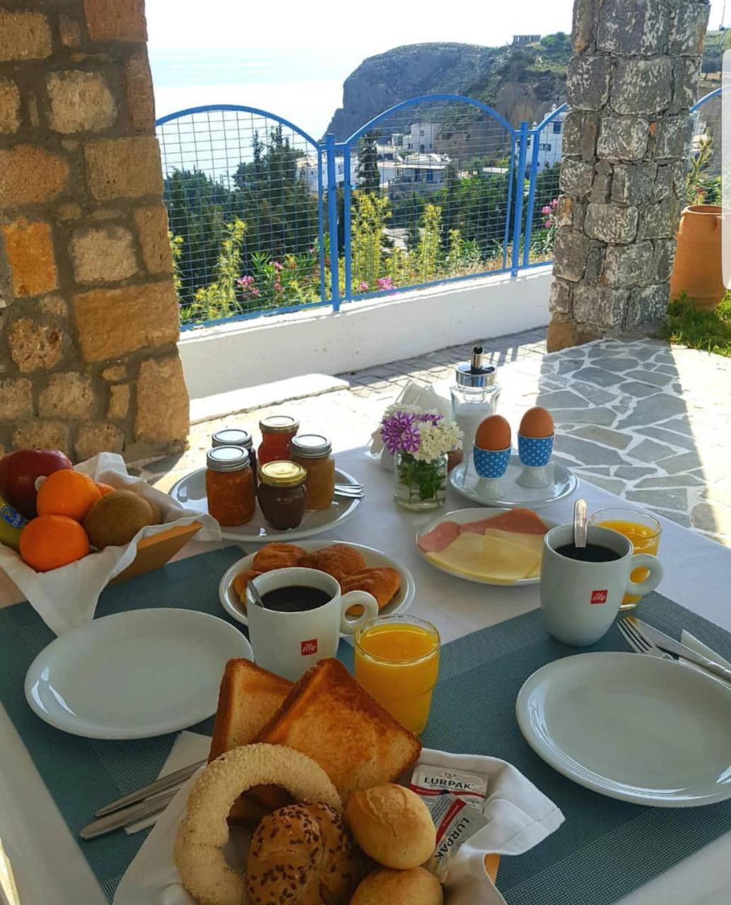 Bella Vista Stegna Aparthotel Archangelos  Luaran gambar
